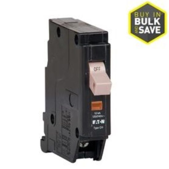 Eaton CHF 15A Single-Pole Standard Trip Circuit Breaker