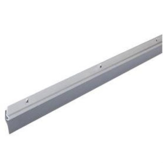 M-D 1-1/4 In. x 36 In. Silver Aluminum & Vinyl Door Sweep