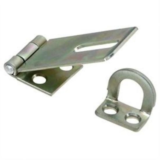 National 1-3/4 In. Zinc Non-Swivel Safety Hasp