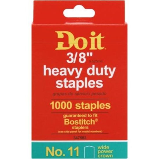 Channellock No. 11 Heavy-Duty Wide Power Crown Staple, 3/8 In. (1000-Pack)