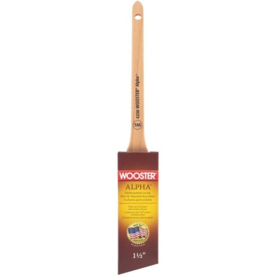 Wooster Alpha 1-1/2 In. Thin Angle Sash Paint Brush