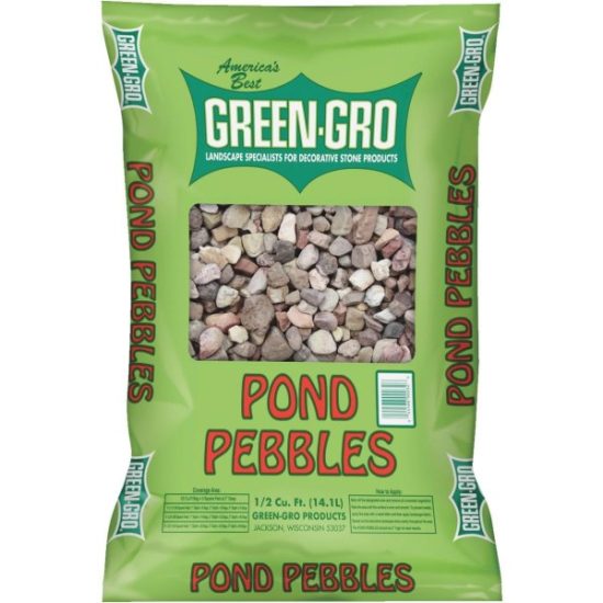 New Plant Life 0.5 Cu. Ft. 3/4 In. River Pebbles
