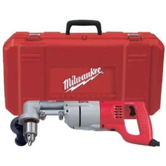 Milwaukee 1/2 In. 7-Amp Keyed D-Handle Electric Angle Drill Kit