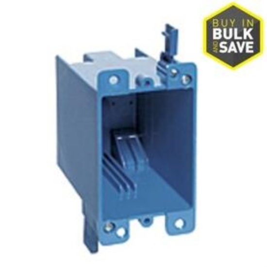 Carlon 1-Gang PVC Molded Old Work Switch Box