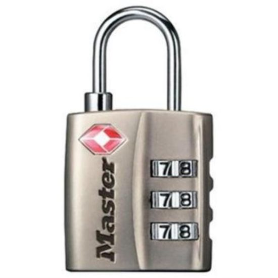 Master Lock 1-3/16 In. Travel Sentry Lock (TSA-Accepted)
