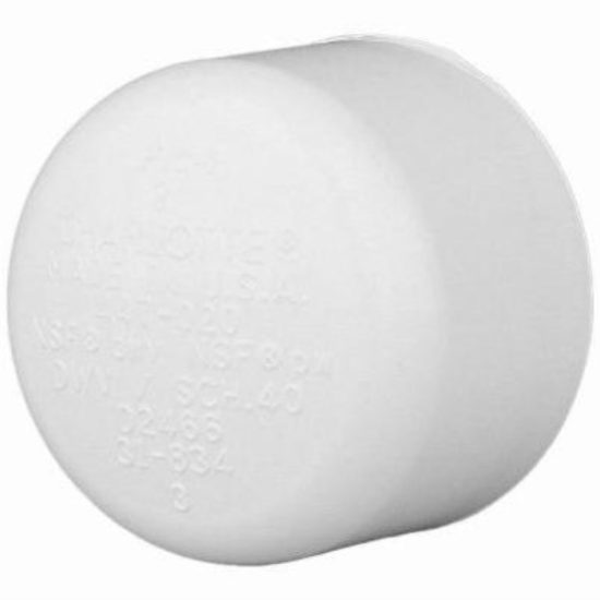 Charlotte Pipe 1-1/4 In. Schedule 40 Pressure Slip PVC Cap