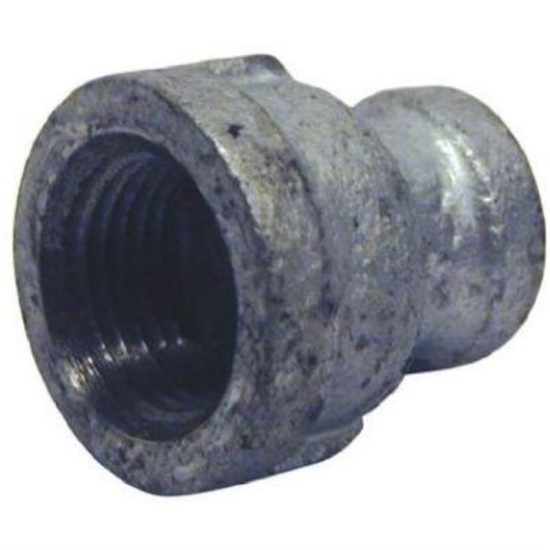 Southland 1-1/2 In. x 1-1/4 In. FPT Reducing Galvanized Coupling