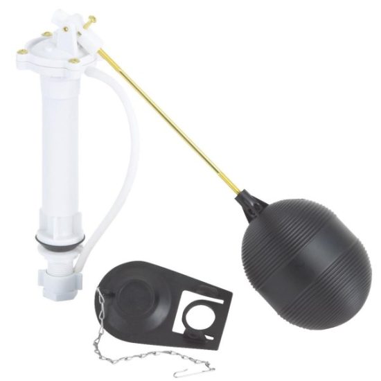 Do it 12 In. Plastic Anti-Siphon Tank Repair Kit, Flush Lever not Included