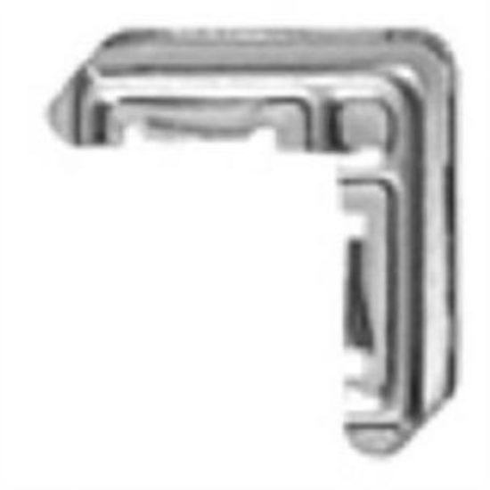 Prime-Line 3/4 In. x 5/16 In. Mill Aluminum Screen Frame Corner (100-Count)