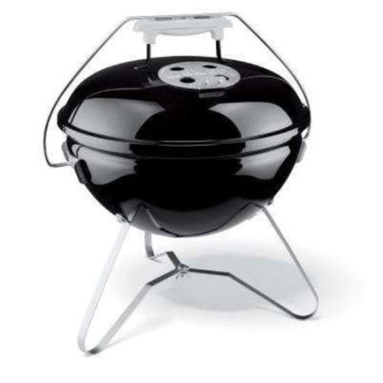 Weber Smokey Joe 14 In. Dia. Black Tuck-N-Carry Charcoal Grill