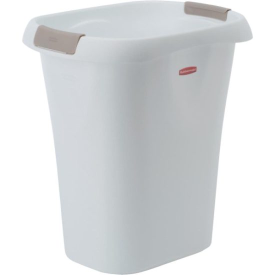 Rubbermaid 21 Qt. White Wastebasket