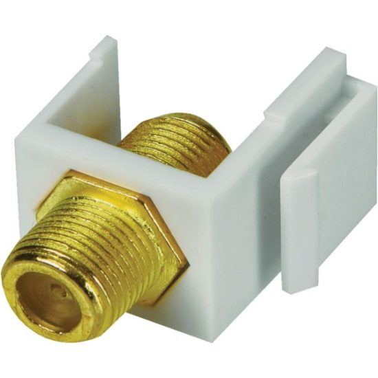 RCA Keystone Modular F-Connector Jack