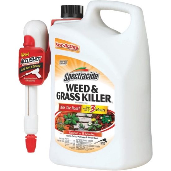 Spectracide 1.33 Gal. Ready To Use Battery-Powered Wand Sprayer Weed & Grass Killer