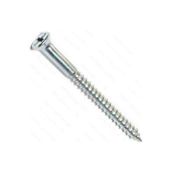 Scr Wood No 8 2In Flt Phlps MIDWEST (STOCK SALES) Wood Screws - Fh - Phil- Zp