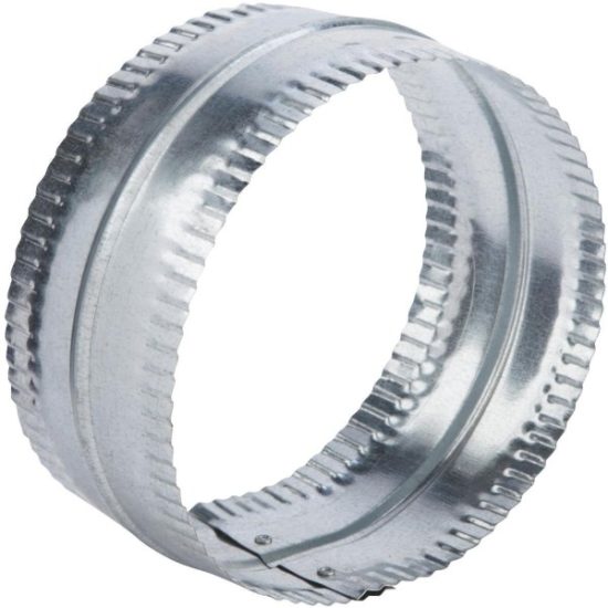 Lambro 7 In. Galvanized Steel Flexible Duct Connector