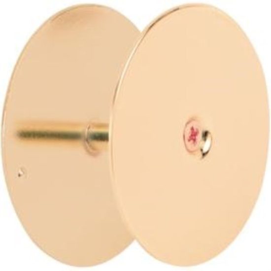 Defender Security Brass Hole Cover