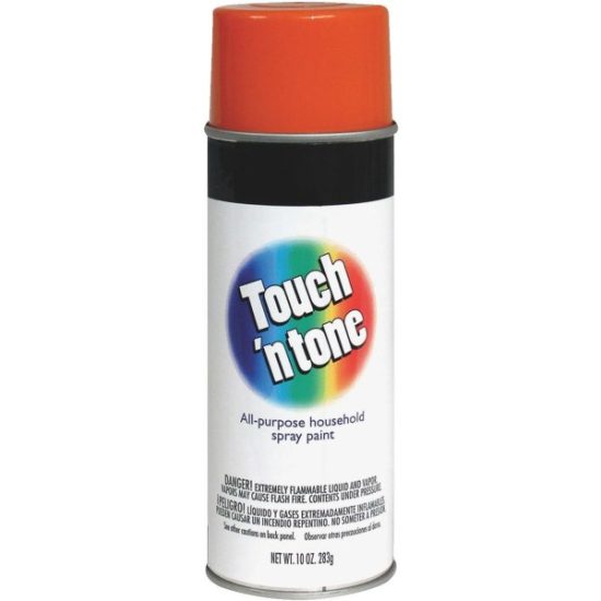 Rust-Oleum Touch 'n tone 10 Oz. Gloss Spray Paint, Orange