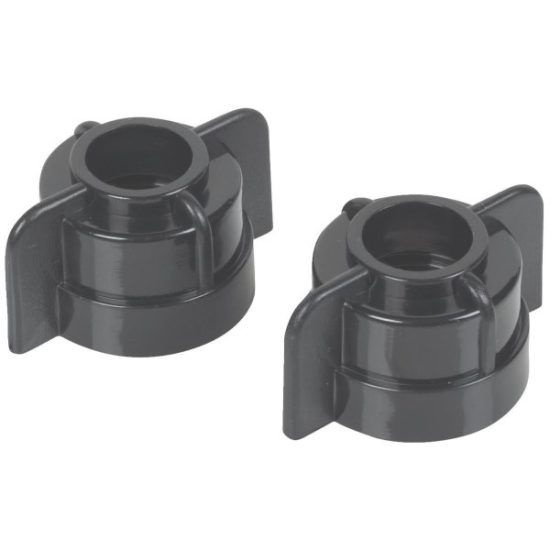 Do it 3/8 In. or 1/2 In. Plastic Basin Faucet Nut (2-Pack)