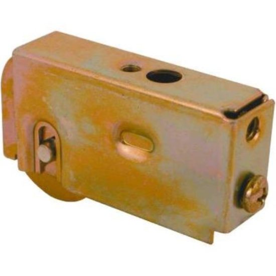 Prime-Line 1-1/4 In. Dia. x 3/4 In. W. x 2-5/8 In. L. Steel Patio Door Roller with Adjustable Housing Assembly