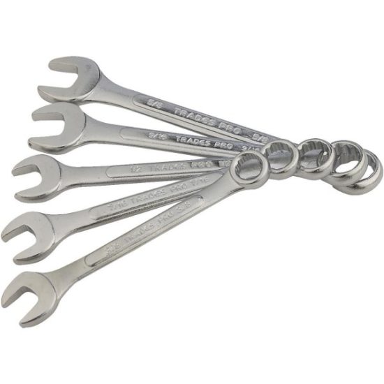 Do it Standard 12-Point Combination Wrench Set (5-Piece)