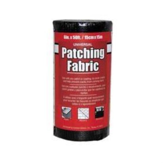 Gardner 6 In. x 50 Ft. Black Universal Patching Fabric