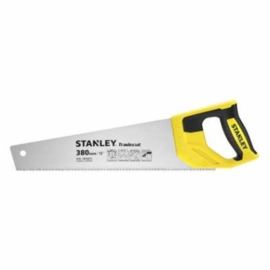 Stanley TRADECUT 15 In. L Blade 9 PPI Bi-Material Hand Saw