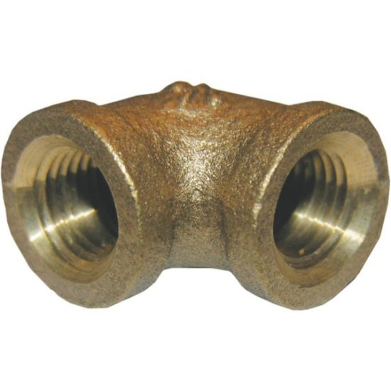 Lasco 1/4 In. FPT X 1/4 In. FPT 90 Deg. Brass Elbow (1/4 Bend)