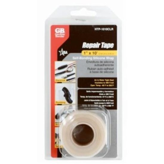 Gardner Bender Clear 1 In. x 10 Ft. Self-Sealing Tape