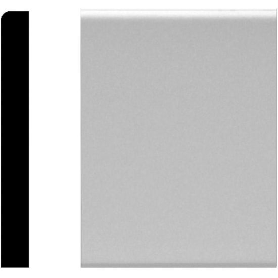 House of Fara 1/2 In. W. x 4-1/4 In. H. x 8 Ft. L. White MDF Mullion Base Molding