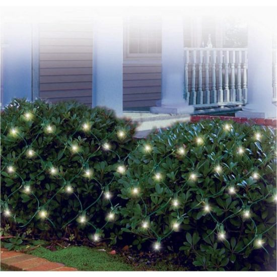 Warm White 150-Bulb LED Net Light Set