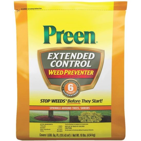 Preen Extended Control Weed Preventer, 10 Lb.