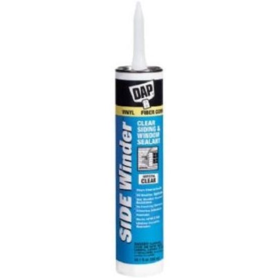 DAP Side Winder 10.1 Oz. Advanced Siding & Window Polymer Sealant, Crystal Clear