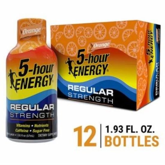 5-Hour Energy Sugar Free Orange Energy Shot 1.93 oz.