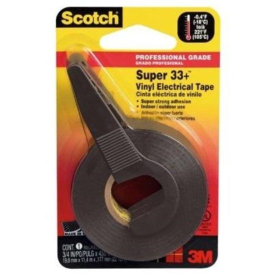 3M Scotch General Application 3/4 In. x 450 In. Vinyl Plastic Electrical Tape