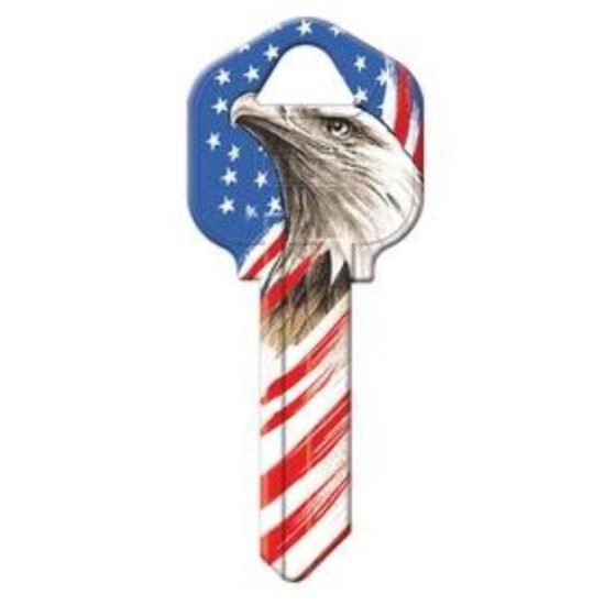 Hy-Ko Products Brass House/Entry Key Blank