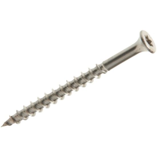 Grip-Rite PrimeGuard Max #10 x 2-1/2 In. Stainless Steel Star Deck Screw (352 Ct. Jar)