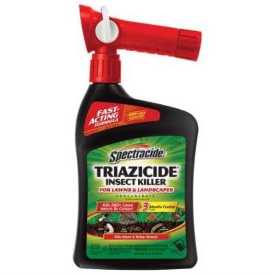 Spectracide Triazicide 32 Oz. Ready To Spray Hose End Insect Killer For Lawns & Landscapes