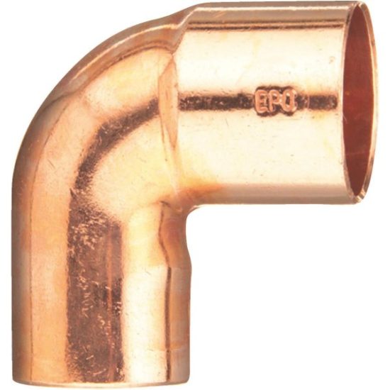 NIBCO 1-1/4 In. 90 Deg. Close Ruff Copper Street Elbow (1/4 Bend)