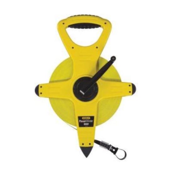 Stanley PowerWinder 300 Ft. Fiberglass Open Reel Tape