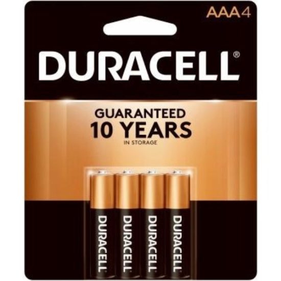 Duracell CopperTop AAA Alkaline Battery (4-Pack)