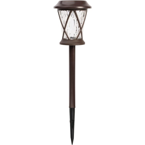 Fusion Bronze 4 Lumens Stainless Steel & Plastic Solar Path Light
