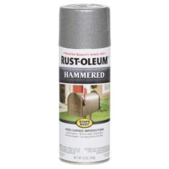 Rust-Oleum Silver Metallic 12 Oz. Hammered Finish Spray Paint