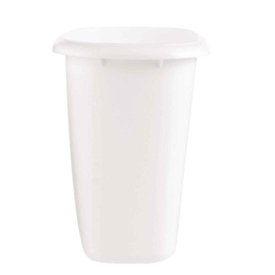 Rubbermaid 6 Qt. White Wastebasket