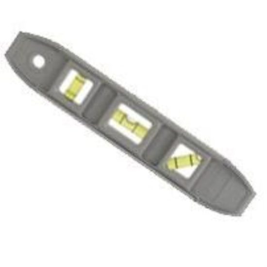 Johnson Level 9 In. Rubber Edge Aluminum Magnetic Torpedo Level