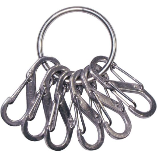 Nite Ize Stainless Steel Key Ring Key Chain