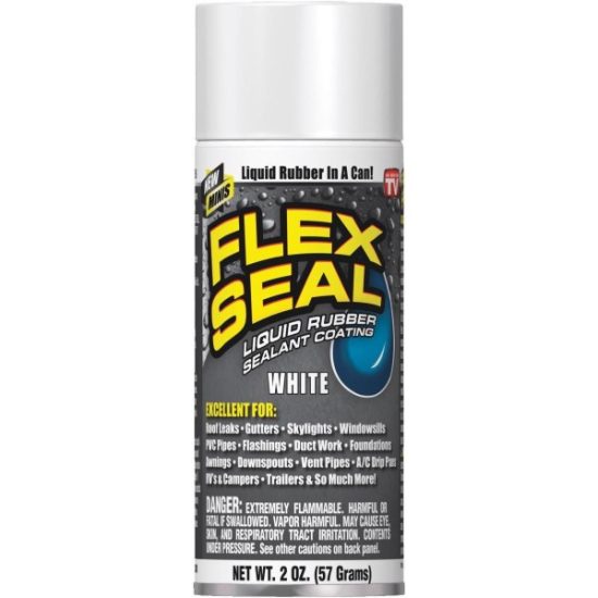 FLEX SEAL 2 Oz. Mini Spray Rubber Sealant, White