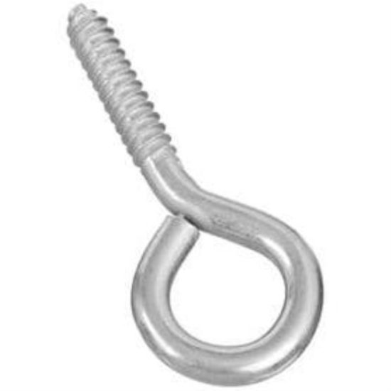 National #000 Zinc Large Screw Eye