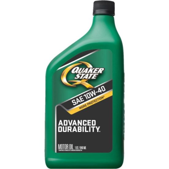 Quaker State Advanced Durability 10W40 Quart Motor Oil