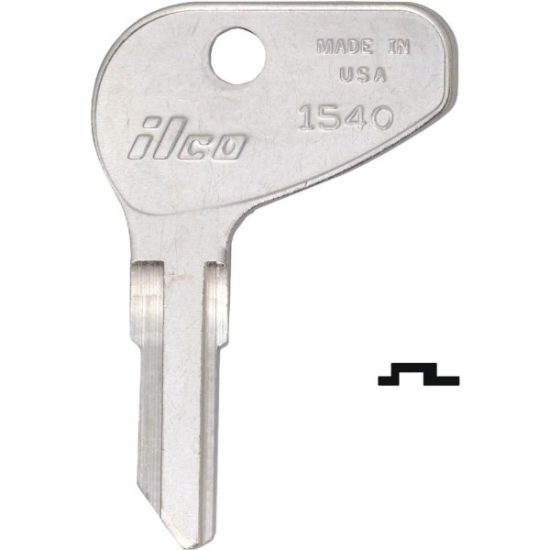 Ilco 1540 Kubota MWR Lawn Mower Key (10-Pack)