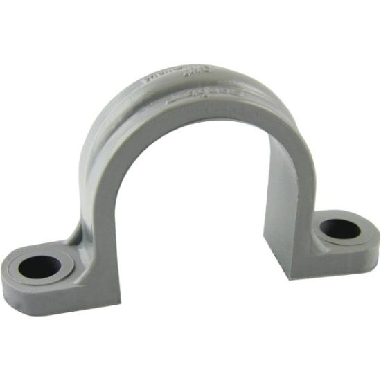 IPEX Kraloy 2 In. 2-Hole PVC Pipe Strap (5-Pack)